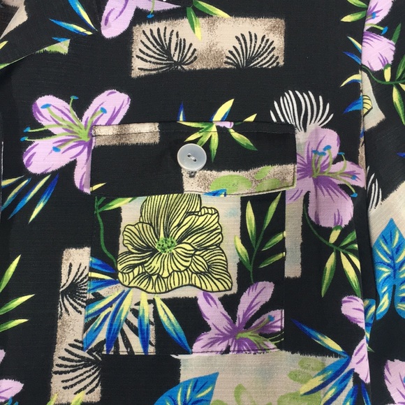 SAG HARBOR Tropical Hawaiian Cruise Summer Beach Poolside Wrinkle Resistant NWOT - Picture 10 of 16